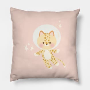 Space Cheetah Pillow