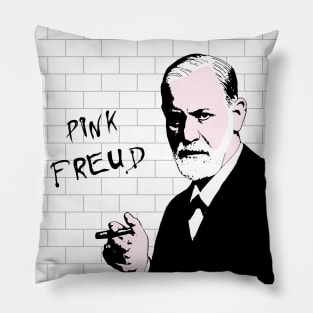 Pink Freud Pillow