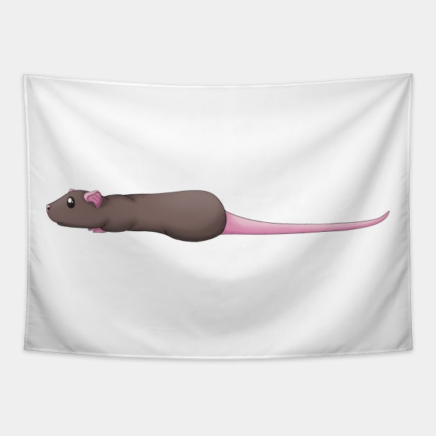 Flat Rat Tapestry by CaptainShivers