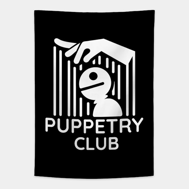 Puppetry Club Tapestry by ThesePrints