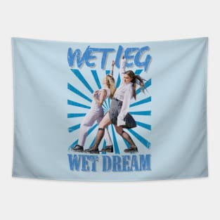 Wet Leg Vintage 2019 // Wet Dream Original Fan Design Artwork Tapestry