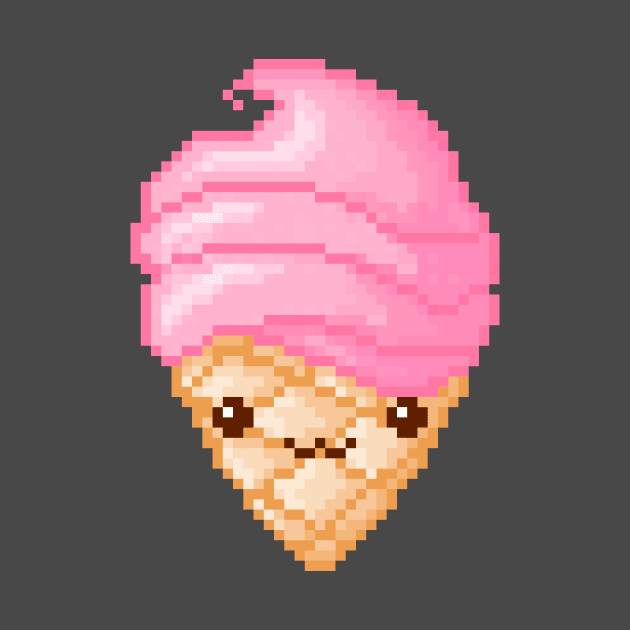 Pixel Ice Cream by Eiskafe