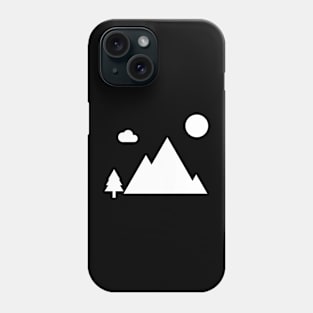 Minimalist Mountains Phone Case