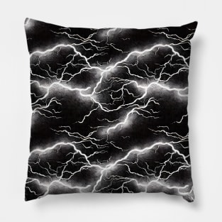 Lightning Pattern Pillow