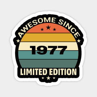 Awesome Since 1977 Magnet