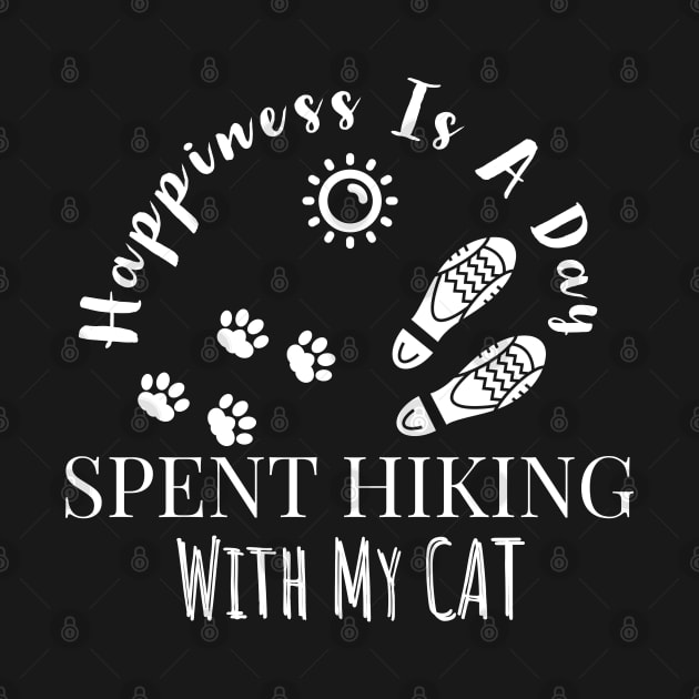 Happiness Is A Day Spent Hiking With My Cat by kooicat