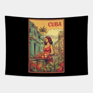 Havana, Cuba, Travel, Poster Tapestry