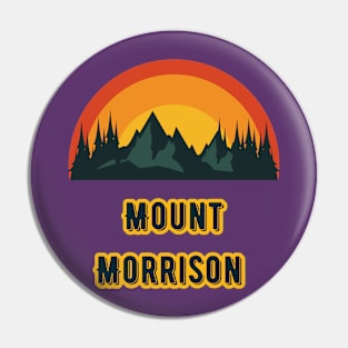 Mount Morrison Pin