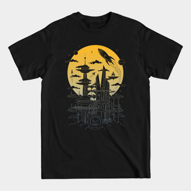 Discover Solar City - Futuristic - T-Shirt