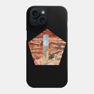 Monolith In Utah Two Faces Frog Phone Case