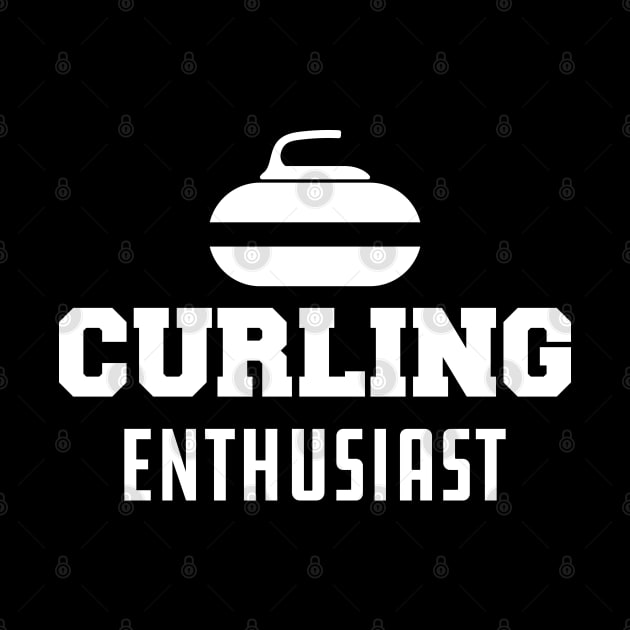 Curling Enthusiast by KC Happy Shop