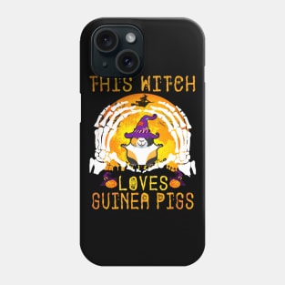 This Witch Loves Guinea Pigs Halloween (97) Phone Case