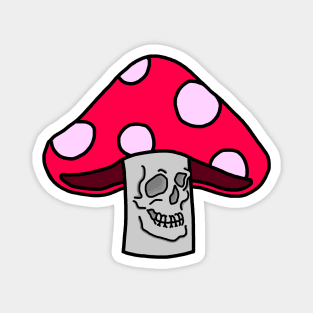 Skull Shroom Magnet