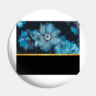 Blue flowers 2 Pin