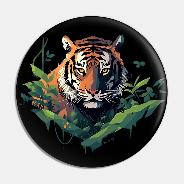 tiger Pin by skatermoment