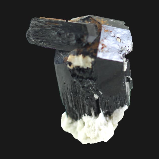 Schorl Tourmaline Mineral Sample by seekingcerulean