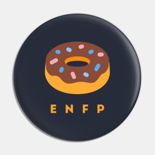 Doughnut ENFP Gift T-Shirt Pin