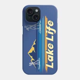 Lake Life Paddleboard SUP paddling Phone Case