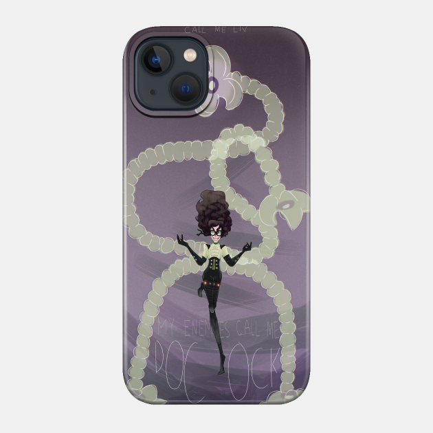 my friends actually call me liv - Into The Spider Verse - Phone Case