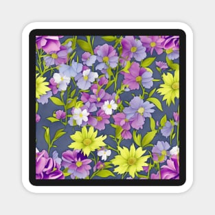 Floral pattern background Magnet