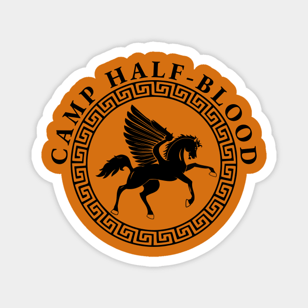 Camp half-blood accurate orange color logo percy jackson, - Percy Jackson  And The Olympians - T-Shirt