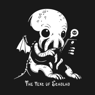 The Text of Cthulhu - straitjacket white T-Shirt