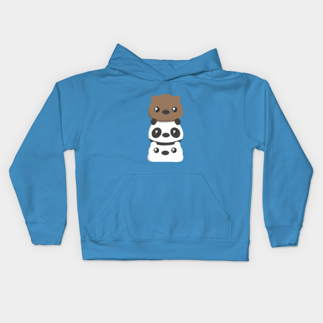 We Bare Bears Cute We Bare Bears Kids Hoodie Teepublic