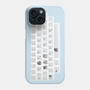 CSI of a Gamer's Keyboard Phone Case