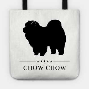 Chow Chow Black Silhouette Tote