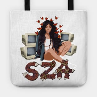 SZA's Artistry A Tapestry Of Emotion And Inspiration Tote