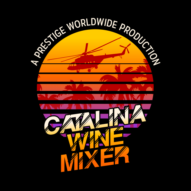 Catalina Wine Mixer retro by guyfawkes.art