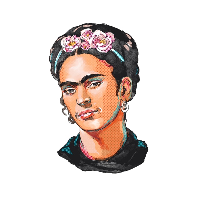 Frida Kahlo - artist and icon by pastanaut