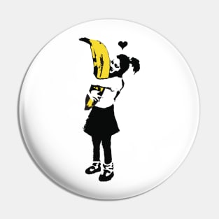 Banksy Underground Pin