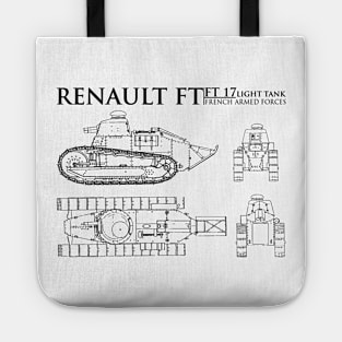 RENAULT FT TANK Tote