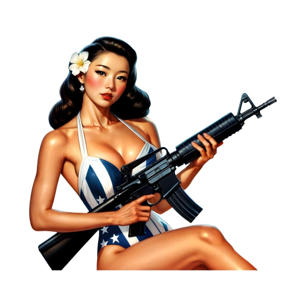 Pinup Girl by Rawlifegraphic