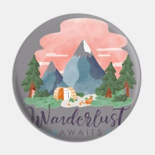 Adventure Awaits Wanderlust" - Explore, Discover, Roam Pin