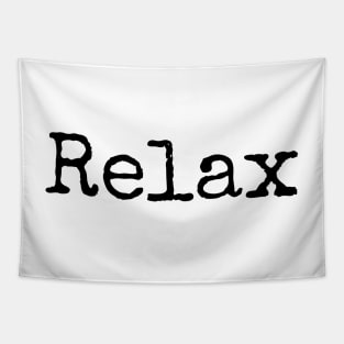 RELAX - Set Your Intentions, choose your word of the year Tapestry