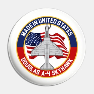 A-4 Skyhawk - Made in USA Pin