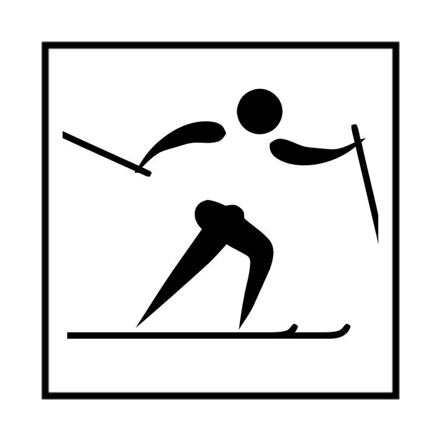 Skiing Pictogram Sports by Tshirt114