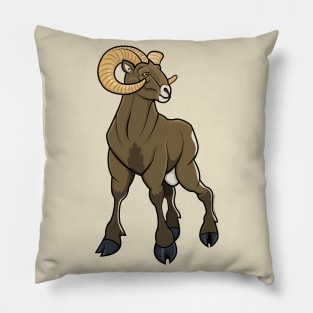 Bighorn Sheep Pillow