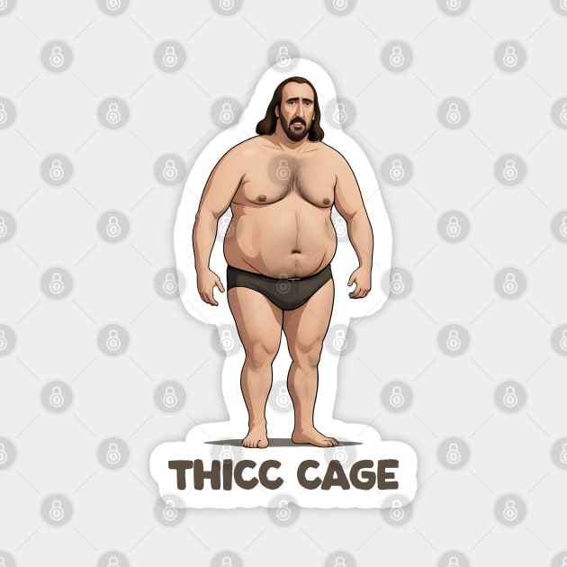 THICC CAGE Magnet by DankFutura