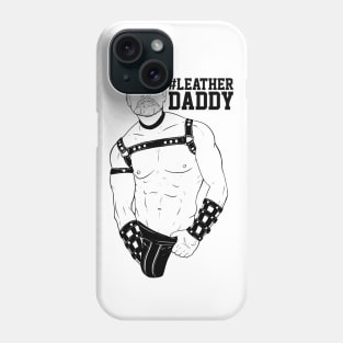 Hashtag BOYZ - leather daddy Phone Case