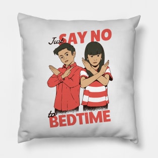 Just Say No to Bedtime Pillow