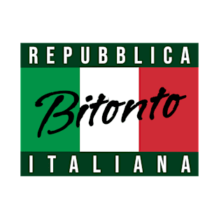 Bitonto Italy Flag T-Shirt