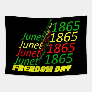 Juneteenth Freedom Day Tapestry