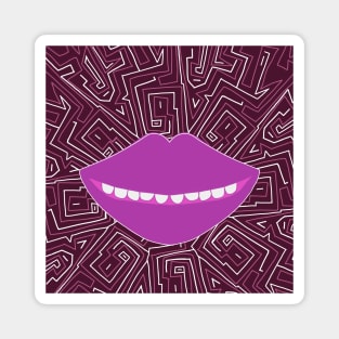 Amazing Smile Mouth Chocolate Magnet