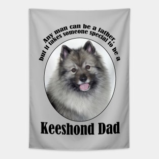 Keeshond Dad Tapestry