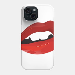 Red lips Phone Case