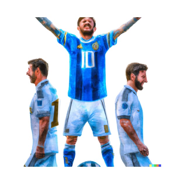 Champions of the World: Messi and the Argentine Dream Team! by ProTee's