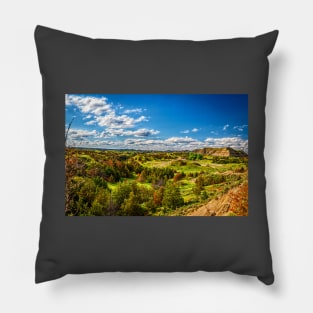 North Dakota Badlands Pillow